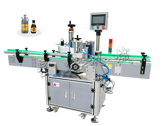 全自動定位立式圓瓶貼標機